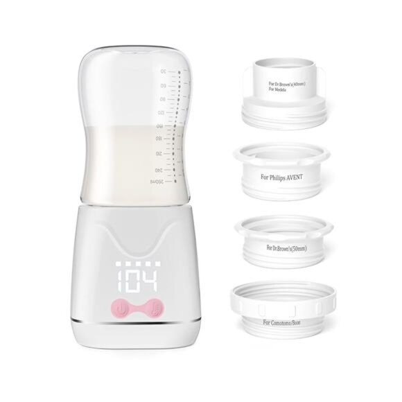 Portable Bottle Warmer, w-maxa Fast Baby Bottle Warmer for Travel Glass Bottle - Picture 1 of 7